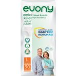 Evony Yetişkin Emici Külot L 30 Adet Hasta Bezi