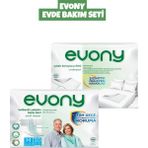 Evony Yetişkin Hasta Bezi Medium 30'lu & Hasta Altı Örtüsü 30'lu