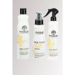 Evoque Milk Therapy Sülfatsız Şampuan 400 ml +Milk Therapy Bakım Spreyi 200 ml + Milk Therapy Saç Serumu 125 ml