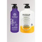 Evoque Professional Anti-Yellow Silver Şampuan 1000ml +Evoque Professional Smart Keratin Serisi Şampuan 2800ml