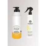 Evoque Professional Smart Keratin Serisi 1000 ml Şampuan + Milk Therapy 2 Fazlı Bakım Spreyi