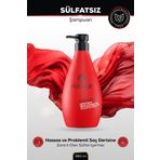 Evoque Sülfatsız Şampuan, Keratin Içeren Besleyici & Onarıcı Etki, Sülfat Tuz Silikon Paraben Içermez,380Ml