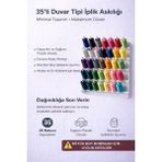 EVORADECO 35’li Duvar Tipi Iplik Standı & Makara Askılığı
