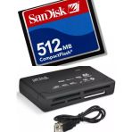 Evotech Cf-512 Mb Compact Flash Hafıza Kartı - Usb 2.0 Cf Kart Okuyucu