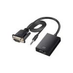 Evotech Vga To Hdmi Kablo Dönüştürücü Converter Görüntü Ve Ses Çevirici Adaptör Tv Televizyon Konnektör