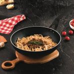 Evren 28 cm Profesyonel Wok Tava, Horeca Non-Stick Wok Tava 28 cm