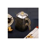 Evren Gold Stone Kare Çaydanlık Takımı Orta Boy (1,25+2,25 Lt)