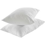 Evren Tekstil 2 Adet Antialerjik Boncuk Silikon Yastık 50 X 70 cm 800 Gr - Beyaz