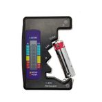 Evrensel Dijital Pil Test Cihazı Aa, Aaa, C, D, N, 9v Ve Düğme Pil Uyumlu Mini Pil Kapasite & Seviye Ölçer 4915