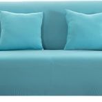Evrensel Esnek Koltuk Kılıfı Baskılı Kanepe Kılıfı Yastık Kılıfı Elastik Koltuk Koruyucu Loveseats için 145-185 cm ve Ev Dekoru için Şık Kanepe Kılıfı