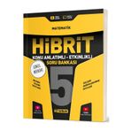 Evrensel İletişim Yayınları 5.Sınıf Hız Yayınları HİBRİT Matematik Konu Anlatımlı Etkinlikli Soru Bankası / Güncel Müfredat YENİ