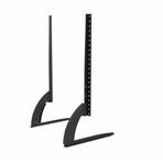 Evrensel Masaüstü TV Standı, 32-75 inç, Metal, Siyah, VESA 100x100-800x600 mm, 50 kg Taşıma Kapasitesi, Ayarlanabilir Yükseklik