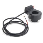 Evrensel Motosiklet Gidonu Elektrikli Başlangıç Düğmesi, 22 mm / 0,9 inç Gidon Anahtarı Korna