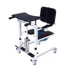 Evrensel Rollator Yürüteç Koltuğu Çok İşlevli Yer Değiştirme Sandalyesi, Yatak Dinlenme, Hasta Transferi, Yer Değiştirme Makinesi, Yaşlı Bakım Cihazı Çelik Tekerlekli Yürüteç