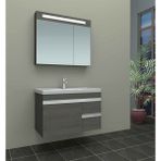 Evros Antrasit Mine 80 cm Banyo Dolabı