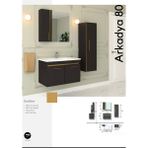 Evros Arkadya 80 cm Banyo Mobilyası
