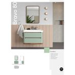 Evros Bravo 80 cm Banyo Dolabı