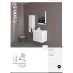 Evros Liyon 60 cm Banyo Dolabı