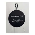 Evsay Damat Evine Hoşgeldiniz Kapı Süsü 28 Cm