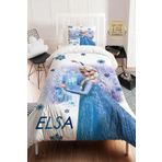 EVSEHOMES DİJİTAL BASKI MAVİ ELSA NEVRESİM TAKIMI