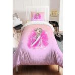 EVSEHOMES ELSA MOR-PEMBE DİJİTAL BASKI NEVRESİM TAKIMI