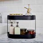 Evstyle 2 Katlı Siyah Çok Amaçlı Pratik Organizer