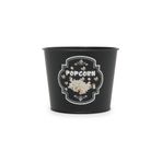 Evstyle Siyah Metal Popcorn Kovası