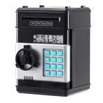 EVTHSU ATM Makinesi Erkek ve Kız Çocuklar için Kumbara, Dijital Elektronik Şifre Gerçek Para Tasarrufu Bankaları, Çocuklar İçin Yaş 3 4 5 6 7 8 9 10 11 12 Yaşında, Nakit Para Tasarrufu için Oyuncak