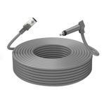 Evtscan 20ft uydu uzatma kablosu, yüksek hızlı 1200Mbps veri aktarımı, sağlam ve sağlam, kolay kurulum, ev ve ofis ağı için (15ft/4.6m)