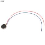 EVTSCAN 5 PCS DC 3V 80MA Çağrı ve Cep Telefonu Düz Titreşimli Mikro Motor 10x2mm 11000rpm 1020 (20mm)