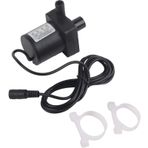 EVTSCAN DC Dalgıç Pompa Mini Sessiz Fırçasız Motor Havuzları Gölet Akvaryum 12 V 18 W 800L/h