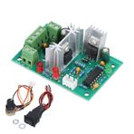 Evtscan dc motor kontrol, 12v 24v, pwm hız kontrolü, potansiyometre ayarlanabilir, aşırı yük koruması, geri dönüşümlü yön, hobi ve profesyoneller için