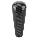 EVTSCAN Vites Topuzu, Karbon Fiber Desenli Araba Vites Kolu Kafa Aksesuarı Peugeot 206 207 208 307 308 408 için Uygun