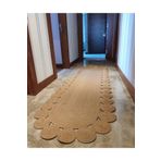 EVVEMALL HOME&LİVİNG Evvemall Jüt Hasır Yıkanabilir Salon Mutfak Balkon Ve Bahçe Royal Serisi Jüt Kilim Jüt Halı 20