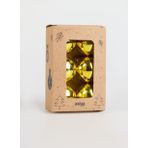 Evvon Altın Dekoratif Obje XMS 4 CM 6'LI TOP ALTIN