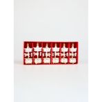 Evvon Çok Renkli Dekoratif Obje XMS HEDİYELİK ATLI KARINC8CM 6'LI