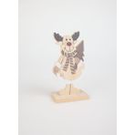 Evvon Çok Renkli Dekoratif Obje XMS STANDLI GEYİK KÜÇÜK 8x5x16 cm