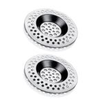 Evye Metal Lavabo Süzgeci 7 cm, Desire Elite Plus Selection, 2 Adet Mutfak/Banyo/Küvet Aksesuarı Easyso4028