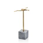 Evza Küp Gri Kaideli Uçan Kuş 12 * 7 * 27 Cm