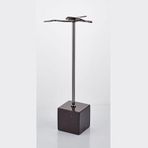 Evza Küp Siyah Kaideli Uçan Kuş Antrasit 18 * 10 * 33 Cm
