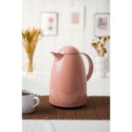 EW's Kitchenware 1 LT Isı Yalıtımlı Çay Ve Soğuk Su Termosu Kiremit (12 Saat Sıcak Tutar& İçi Camdır)