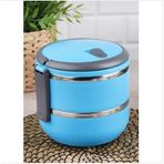 EW's Kitchenware 2'li Çelik Sefer Tası Yemek Termosu Saklama Kabı Termosu