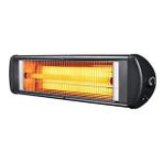 Ex 23 Ecoray Infrared Isıtıcı, 2300W, Tavana ve Duvara Monte Edilebilir, Siyah