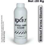 Exbay | Bitkisel %100 Farma Gliserin 20 kg - Tıp, Kozmetik, Gıda Sektörüne Uygun