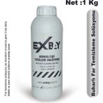 Exbay | Yeni Nesil Buharlı Far Temizleme Sıvısı Far Parlatma Solüsyonu 1.5 kg - Hacim - 100 - Beyaz