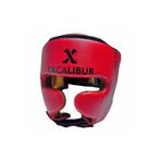 Excalibur Klasik Boks Antrenman Kaskı Kırmızı L