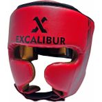Excalibur Klasik Boks Antrenman Kaskı Kırmızı M