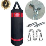 Excalibur Polystar 90 x 30 Boks Kum Torbası Siyah - 90 x 30 cm