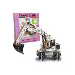 Excavator 3D Boyanabilir Maket Ex6019
