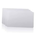 EXCEART 10 Parça Etiketler laptop kılıfı cadılar bayramı kavanozları dairesel etiket çin pembe zarflar güvenlik sistemi kart etiketi yazılabilir kart boş kart nfc boşluk SIM kart beyaz